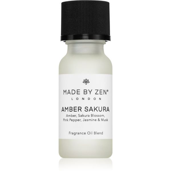 MADE BY ZEN MADE BY ZEN Amber Sakura nadomestno polnilo za aroma difuzor 15 ml