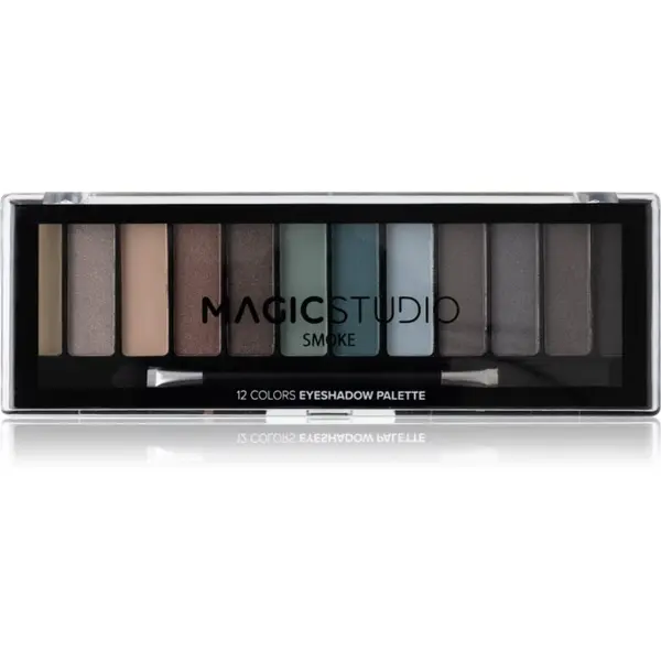 Magic studio Magic studio 12 Colors Eyeshadow Palette paleta senčil za oči 12x1.5 g