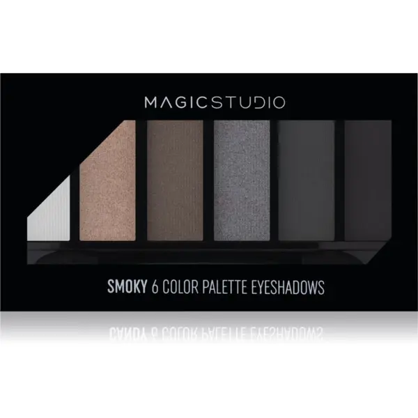 Magic studio Magic studio 6 Color Palette Eyeshadows paleta senčil za oči odtenek 03 Smoky 6.3 g