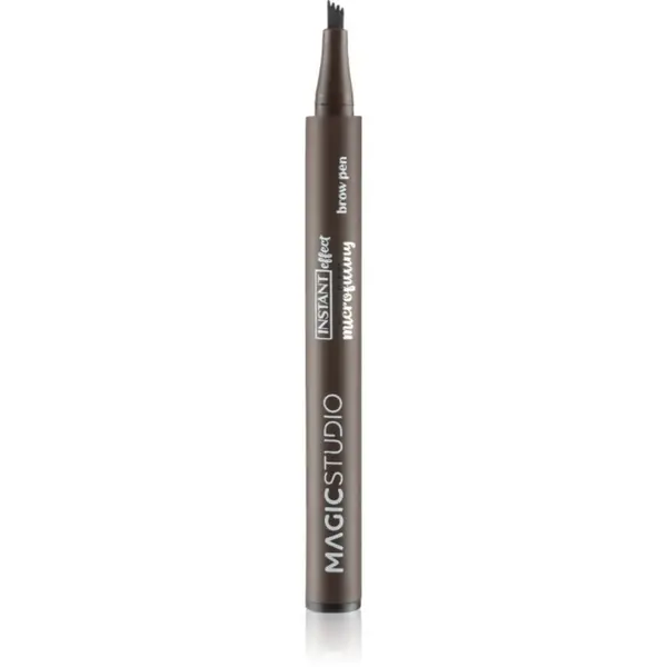 Magic studio Magic studio Microfilling Brow Pen dolgoobstojen flomaster za obrvi odtenek Dark Brown 13.5 g