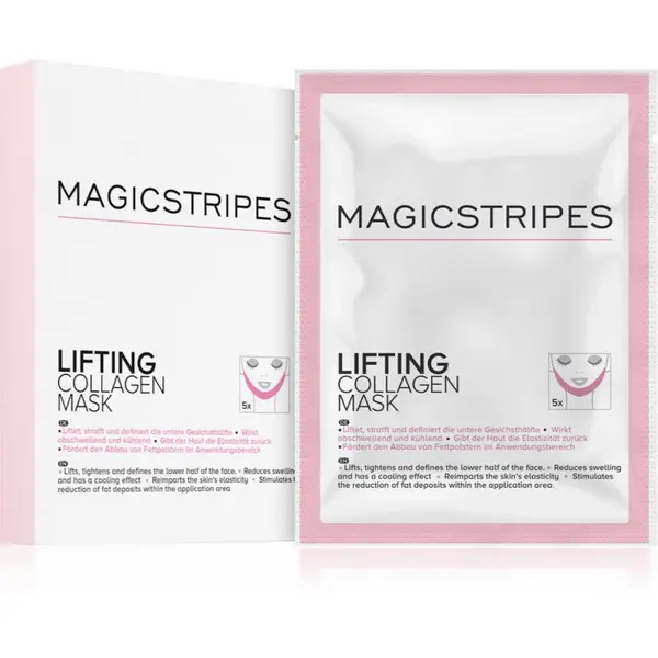 MAGICSTRIPES MAGICSTRIPES Lifting Collagen Mask učvrstitvena kolagenska maska 5 kos