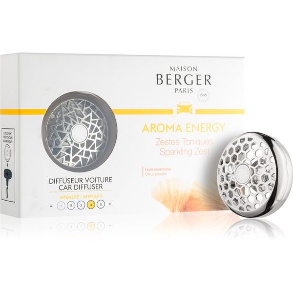 Maison Berger Paris Maison Berger Paris Aroma Energy dišava za avto clip (Sparkling Zest) 1 kos