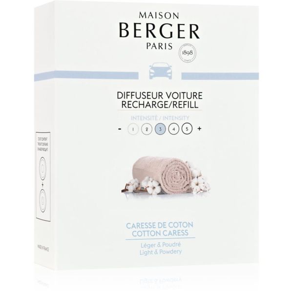 Maison Berger Paris Maison Berger Paris Cotton Caress dišava za avto nadomestno polnilo 2x17 g