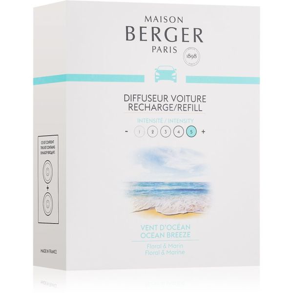 Maison Berger Paris Maison Berger Paris Ocean dišava za avto nadomestno polnilo 2 x 17 g