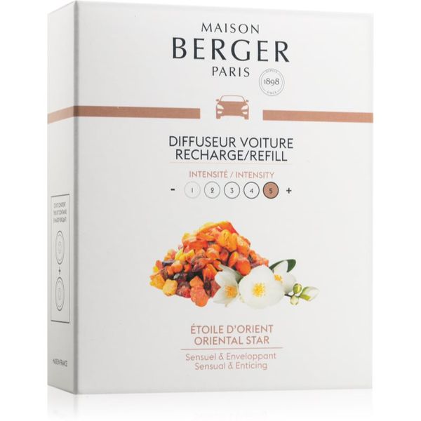 Maison Berger Paris Maison Berger Paris Oriental Star dišava za avto nadomestno polnilo 2 x 17 g