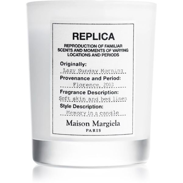 Maison Margiela Maison Margiela REPLICA Lazy Sunday Morning dišeča sveča 165 g