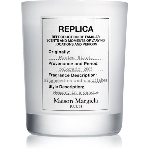 Maison Margiela Maison Margiela REPLICA Winter Stroll dišeča sveča limitirana edicija 165 g