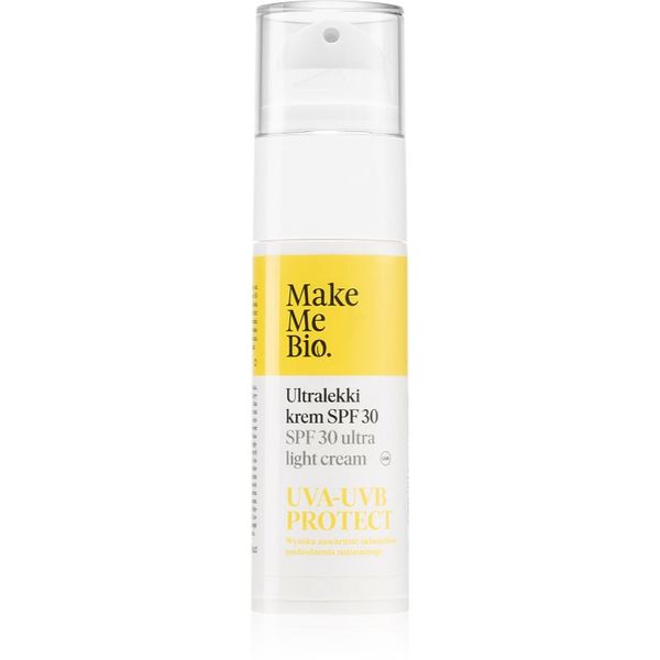Make Me BIO Make Me BIO UVA-UVB Protect lahka krema z UVA in UVB filtri SPF 30 30 ml