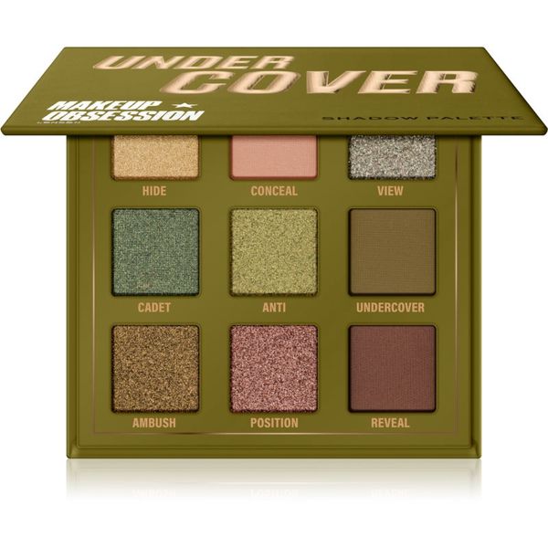 Makeup Obsession Makeup Obsession Mini Palette paleta senčil za oči odtenek Under Cover 0,38 g