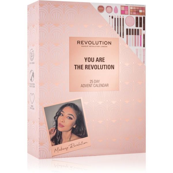 Makeup Revolution Makeup Revolution Advent Calendar You Are The Revolution adventni koledar