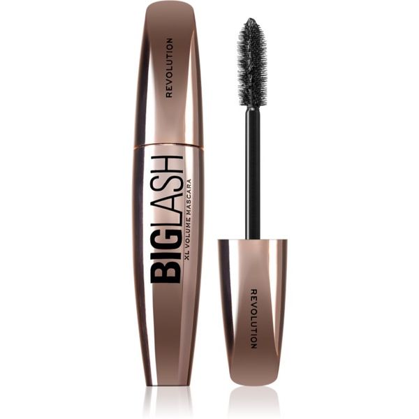 Makeup Revolution Makeup Revolution Big Lash Volume maskara za volumen in podaljšanje trepalnic odtenek Black 8 ml