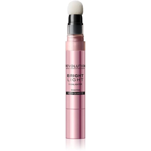 Makeup Revolution Makeup Revolution Bright Light kremasti osvetljevalec odtenek Beam Pink 3 ml