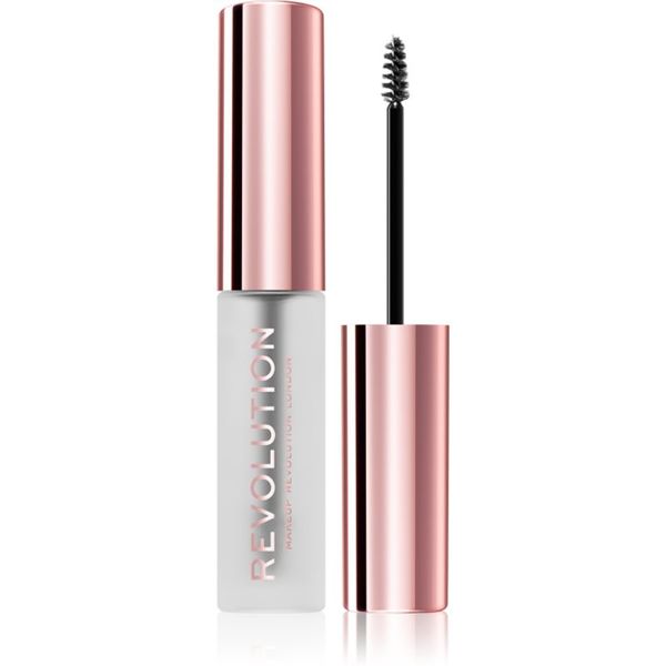 Makeup Revolution Makeup Revolution Brow Fixer gel za obrvi odtenek Clear 6 ml