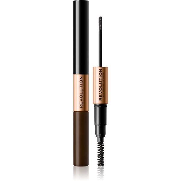 Makeup Revolution Makeup Revolution Colour Adapt Brow Tint barva za obrvi odtenek Dark Brown 2,5 ml