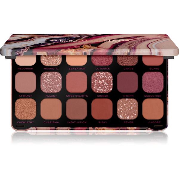 Makeup Revolution Makeup Revolution Forever Flawless paleta senčil za oči odtenek 18 x 1.1 g