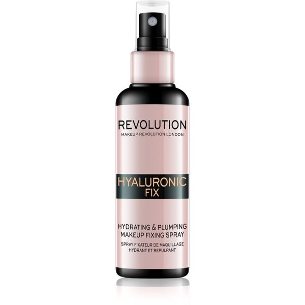 Makeup Revolution Makeup Revolution Hyaluronic Fix pršilo za fiksiranje make-upa z vlažilnim učinkom 100 ml