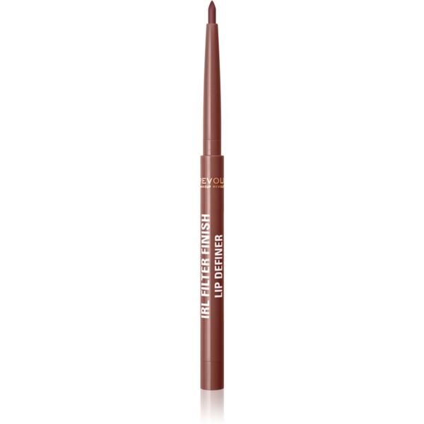 Makeup Revolution Makeup Revolution IRL Filter kremasti svinčnik za ustnice z mat učinkom odtenek Frappuccino Nude 0,18 g