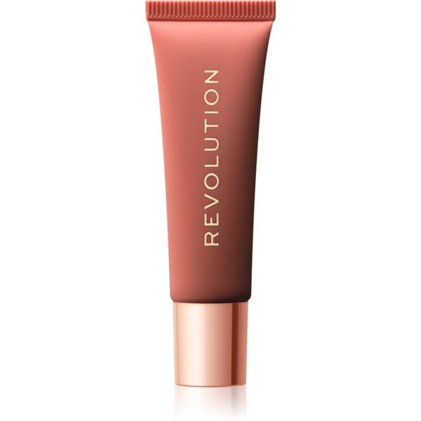 Makeup Revolution Makeup Revolution Juicy Peptide balzam za ustnice s peptidi odtenek Nude Spice 8 ml