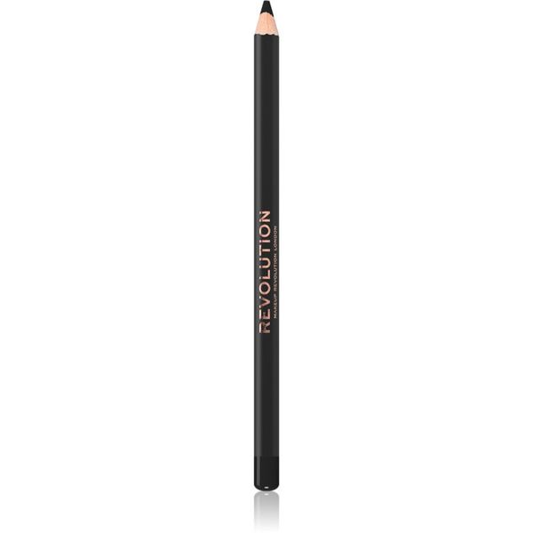 Makeup Revolution Makeup Revolution Kohl Eyeliner kajal svinčnik za oči odtenek Black 1.3 g