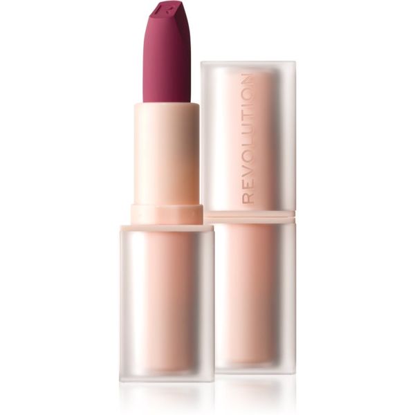 Makeup Revolution Makeup Revolution Lip Allure Soft Satin Lipstick kremasta šminka s satenastim zaključkom odtenek Berry Boss 3,2 g