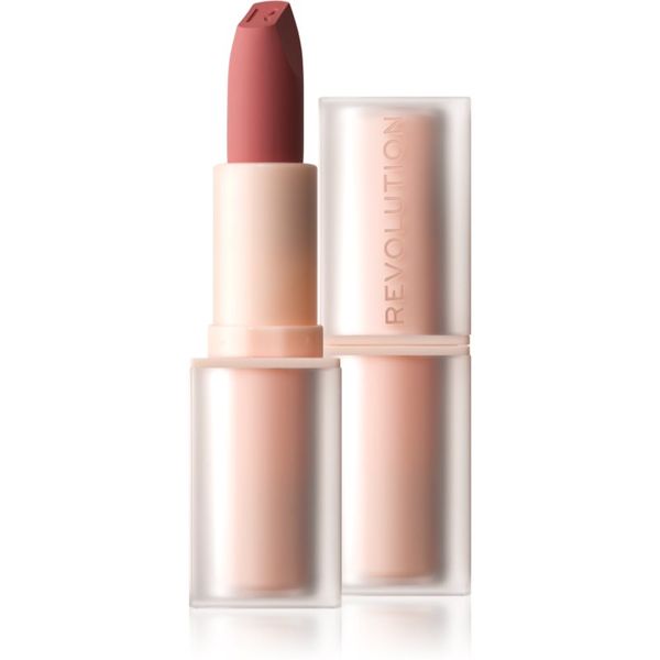 Makeup Revolution Makeup Revolution Lip Allure Soft Satin Lipstick kremasta šminka s satenastim zaključkom odtenek Queen Pink 3,2 g