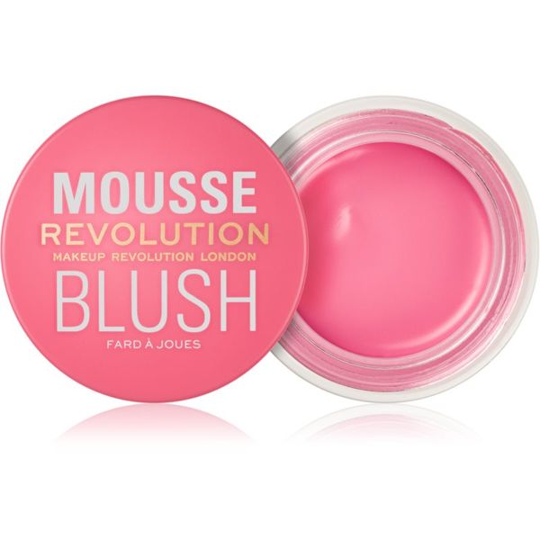 Makeup Revolution Makeup Revolution Mousse rdečilo odtenek Squeeze Me Soft Pink 6 g