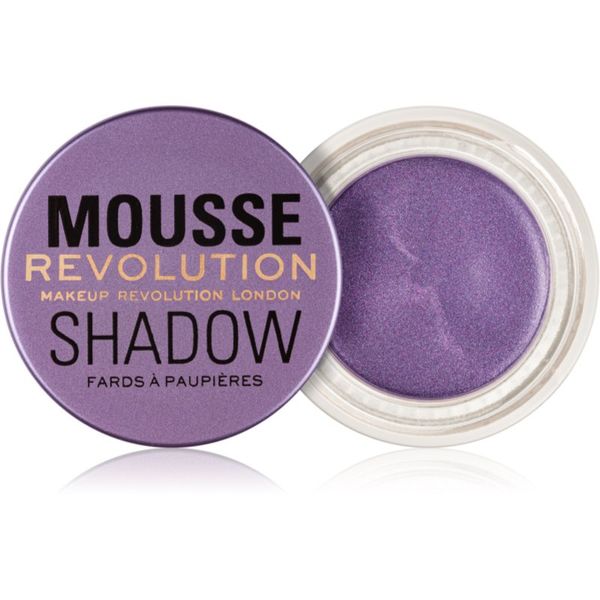 Makeup Revolution Makeup Revolution Mousse senčila za oči odtenek Lilac 4 g