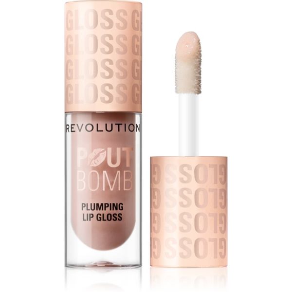 Makeup Revolution Makeup Revolution Pout Bomb sijaj za ustnice z učinkom povečanja odtenek 4.6 ml