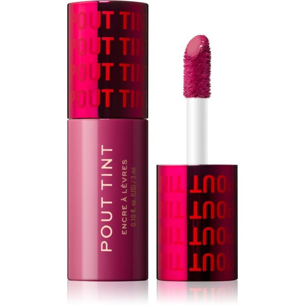 Makeup Revolution Makeup Revolution Pout Tint sijaj za ustnice z vlažilnim učinkom odtenek Mad about Mauve 3 ml