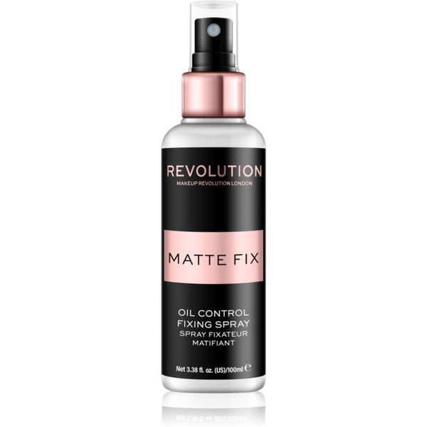 Makeup Revolution Makeup Revolution Pro Fix matirajoče pršilo za fiksiranje make-upa 100 ml