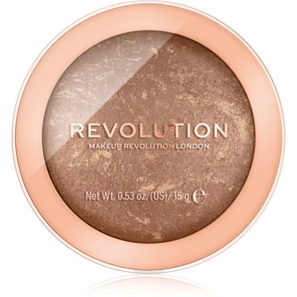 Makeup Revolution Makeup Revolution Reloaded bronzer odtenek Long Weekend 15 g