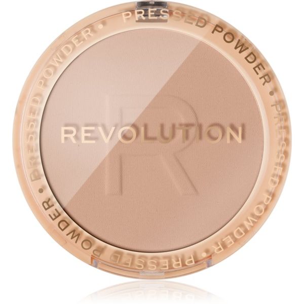 Makeup Revolution Makeup Revolution Reloaded nežni kompaktni puder odtenek Vanilla 6 g