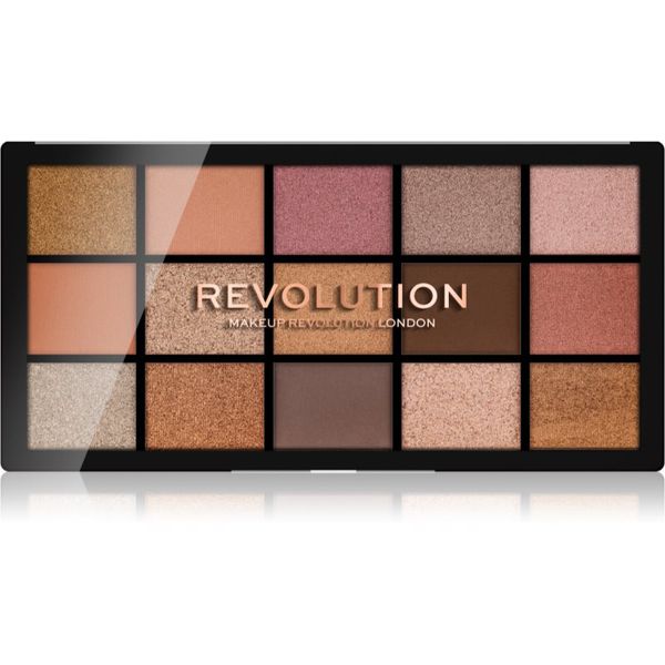 Makeup Revolution Makeup Revolution Reloaded paleta senčil za oči odtenek Fundamental 15x1,1 g