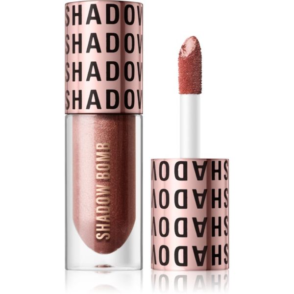 Makeup Revolution Makeup Revolution Shadow Bomb kovinska senčila za oči odtenek Smitten Rose Gold 4,6 ml