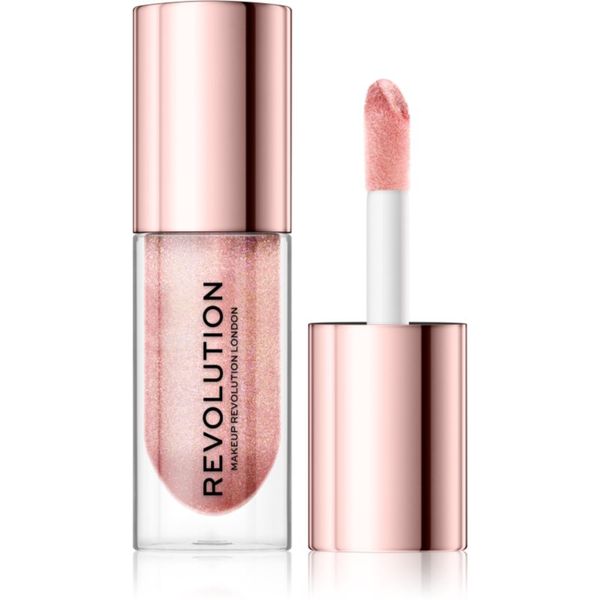 Makeup Revolution Makeup Revolution Shimmer Bomb bleščeči sijaj za ustnice odtenek Glimmer 4.6 ml