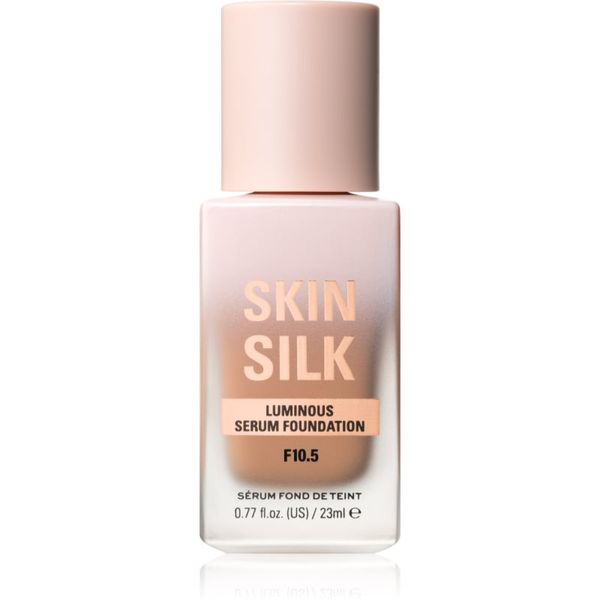 Makeup Revolution Makeup Revolution Skin Silk Serum Foundation lahki tekoči puder s posvetlitvenim učinkom odtenek F10.5 23 ml