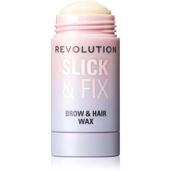 Makeup Revolution Makeup Revolution Slick & Fix Brow & Hair Stick vosek za lase v paličici 13 g