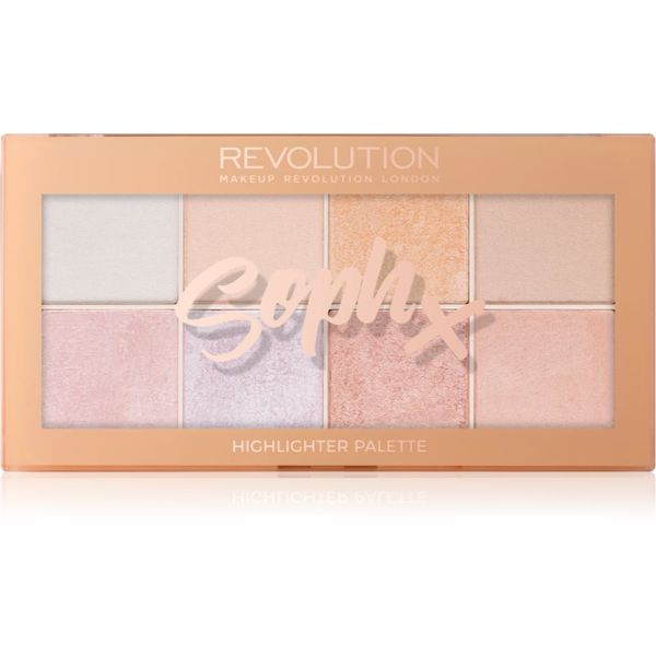 Makeup Revolution Makeup Revolution Soph X paleta osvetljevalcev 16 g