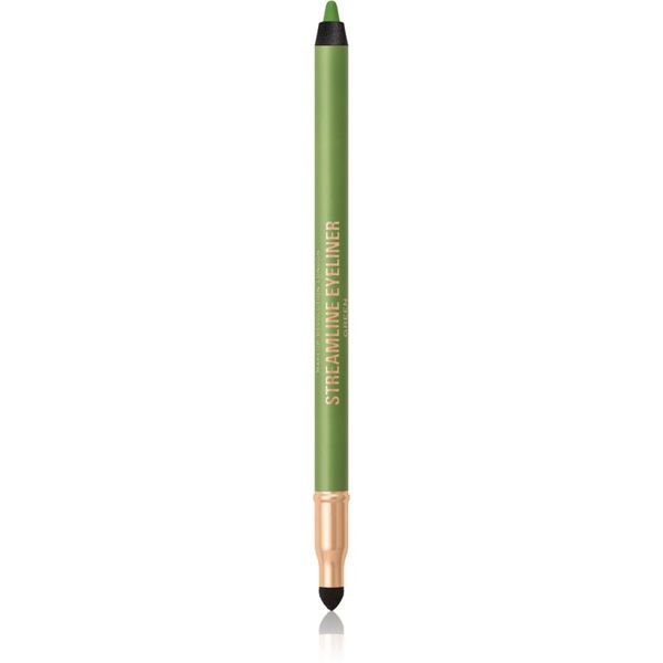 Makeup Revolution Makeup Revolution Streamline kremast svinčnik za oči odtenek Green 1,3 g