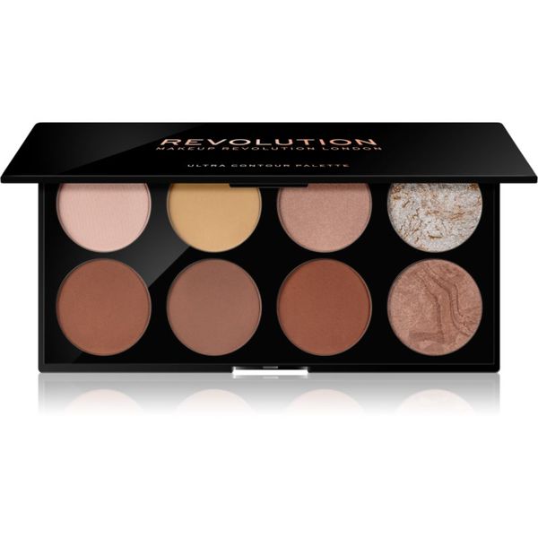 Makeup Revolution Makeup Revolution Ultra Contour paleta za konture obraza 13 g