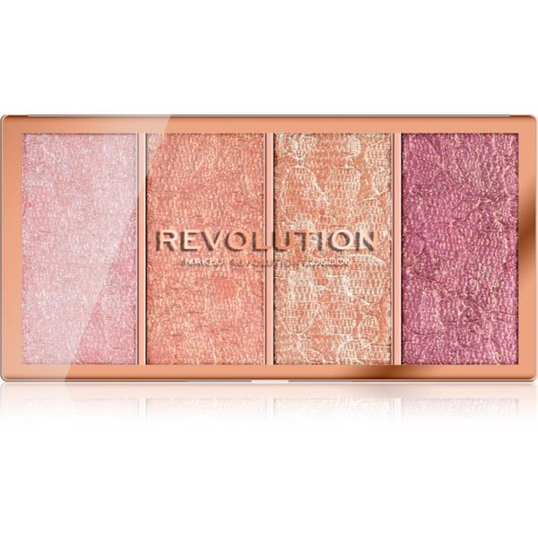 Makeup Revolution Makeup Revolution Vintage Lace paleta rdečil 4 x 5 g
