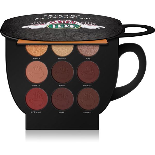 Makeup Revolution Makeup Revolution X Friends Grab A Cup paleta za lica odtenek Dark to Deep 25 g