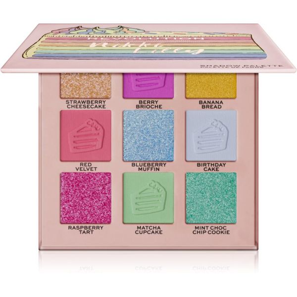 Makeup Revolution Makeup Revolution X Nikki Lilly paleta senčil za oči odtenek Pastel Delights 9 g