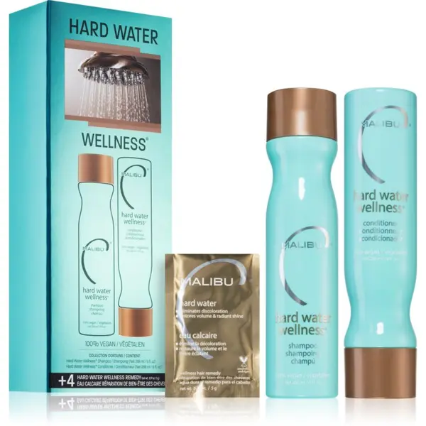 Malibu C Malibu C Hard Water Wellness Collection set za lase
