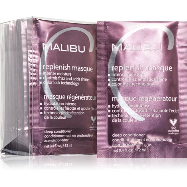 Malibu C Malibu C Replenish Masque obnovitvena maska za lase 12x12 ml