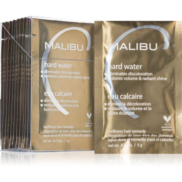 Malibu C Malibu C Wellness Hair Remedy Hard Water razstrupljevalna kura za lase 12x5 g