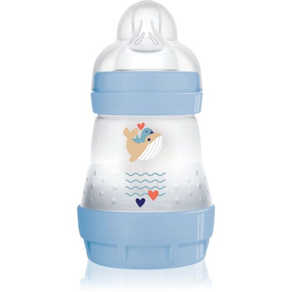 MAM MAM Anti-Colic Bottle Blue steklenička za dojenčke 0m+ 160 ml