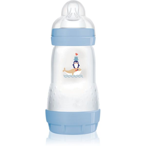 MAM MAM Anti-Colic Bottle Blue steklenička za dojenčke 2m+ 260 ml