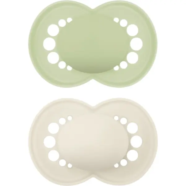 MAM MAM Original 16m+ duda Green/ Beige 2 kos