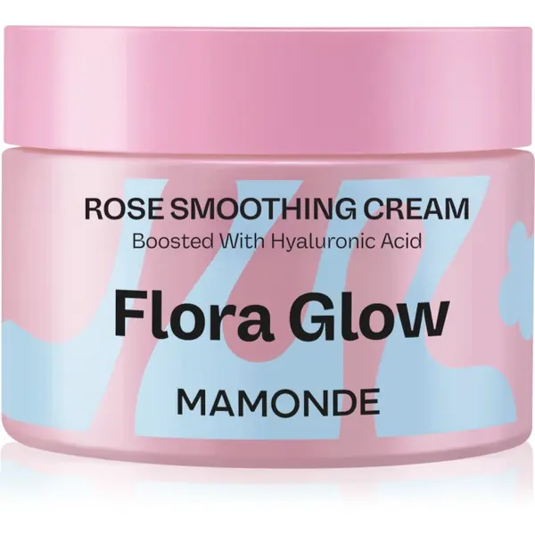MAMONDE MAMONDE Flora Glow Rose Smoothing Cream intenzivna gladilna krema z vlažilnim učinkom 50 ml